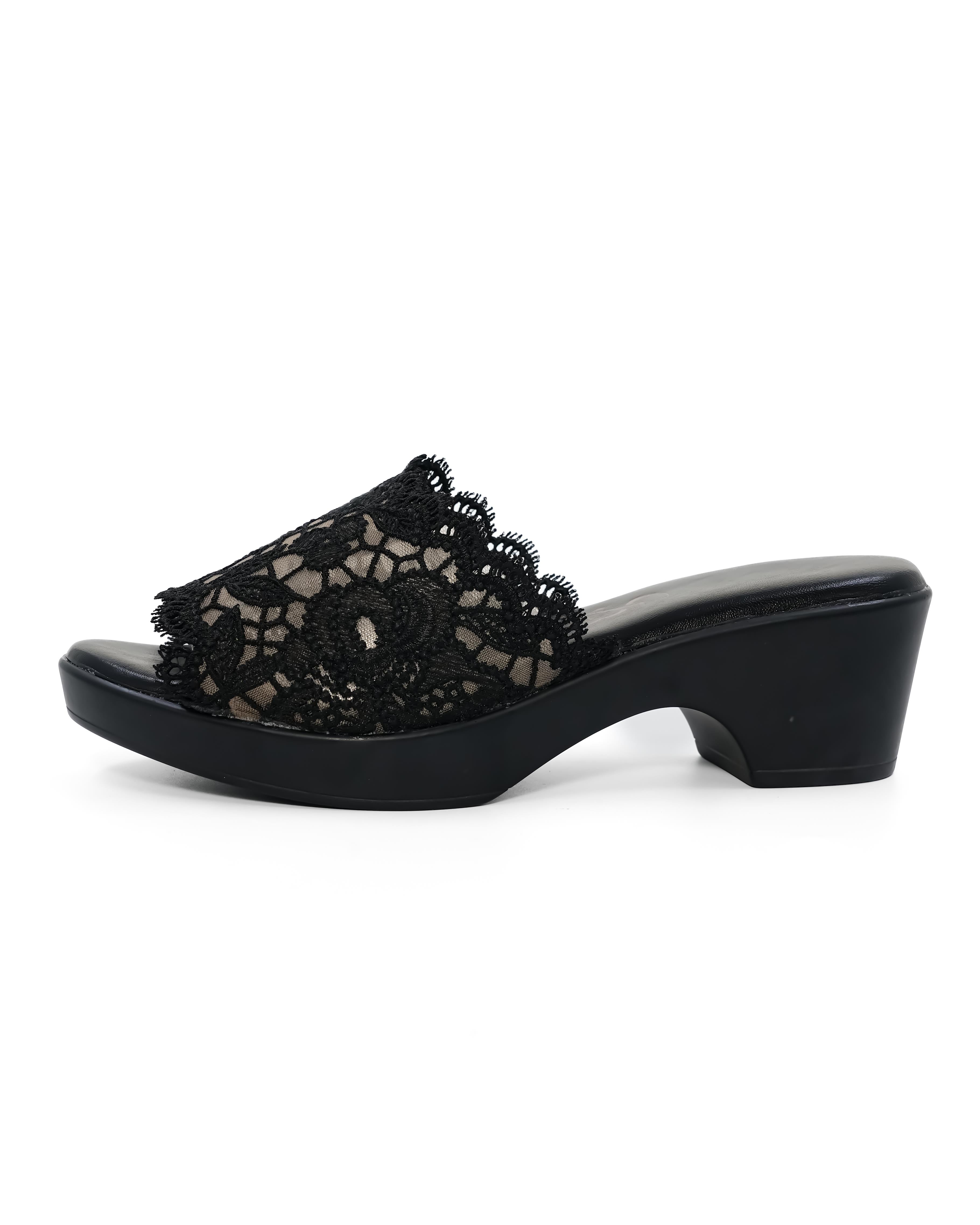 Lace Detail Wedges