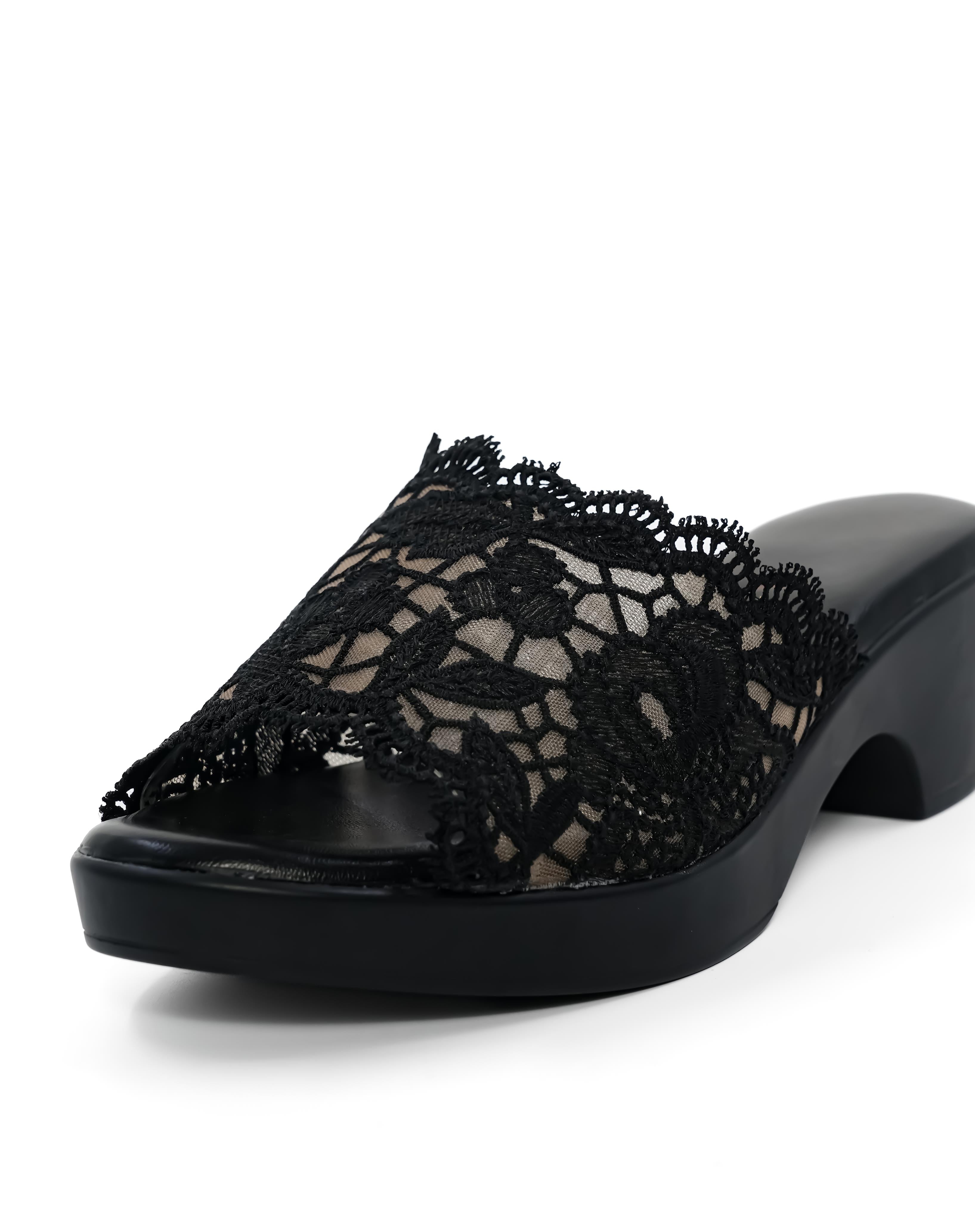 Lace Detail Wedges
