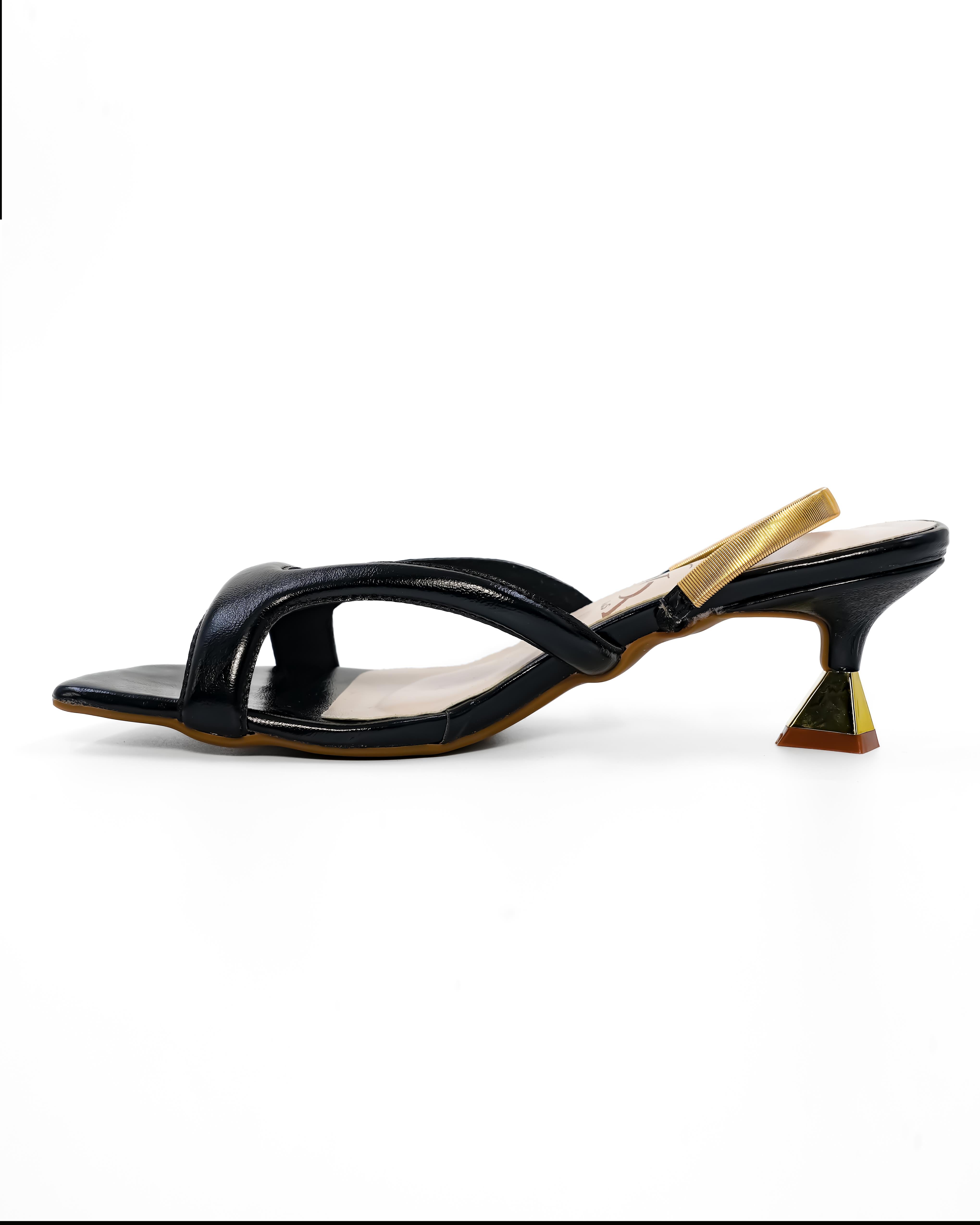 Cutout Slingback Kitten Heel