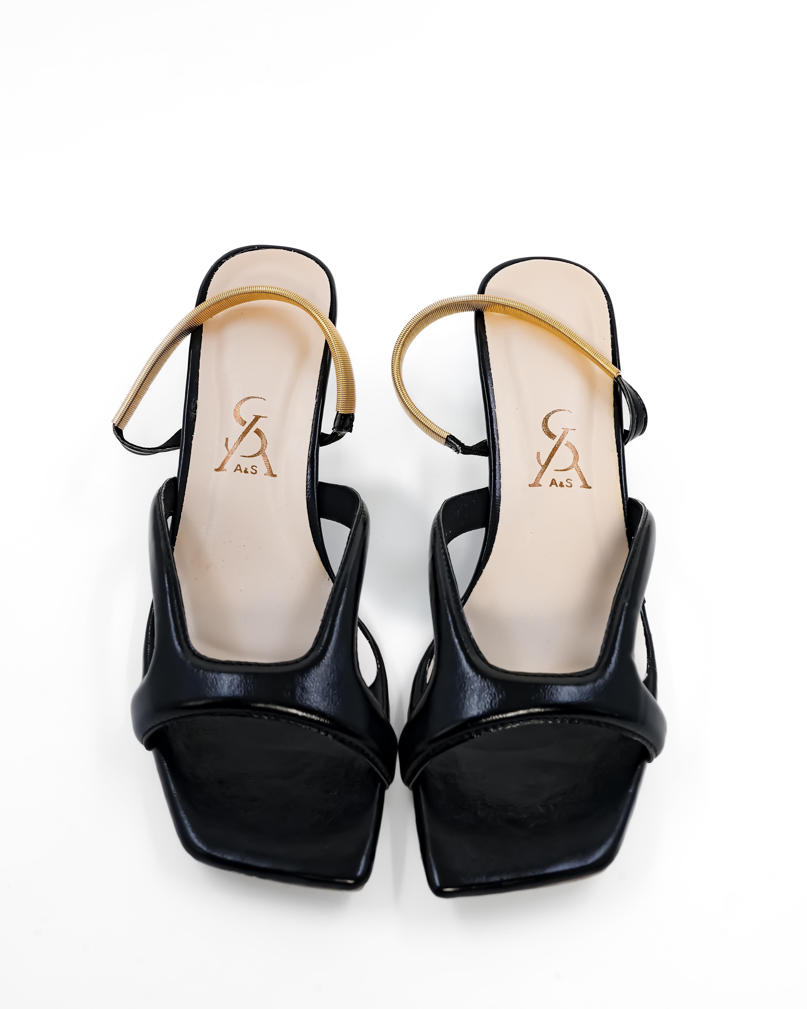 Cutout Slingback Kitten Heel