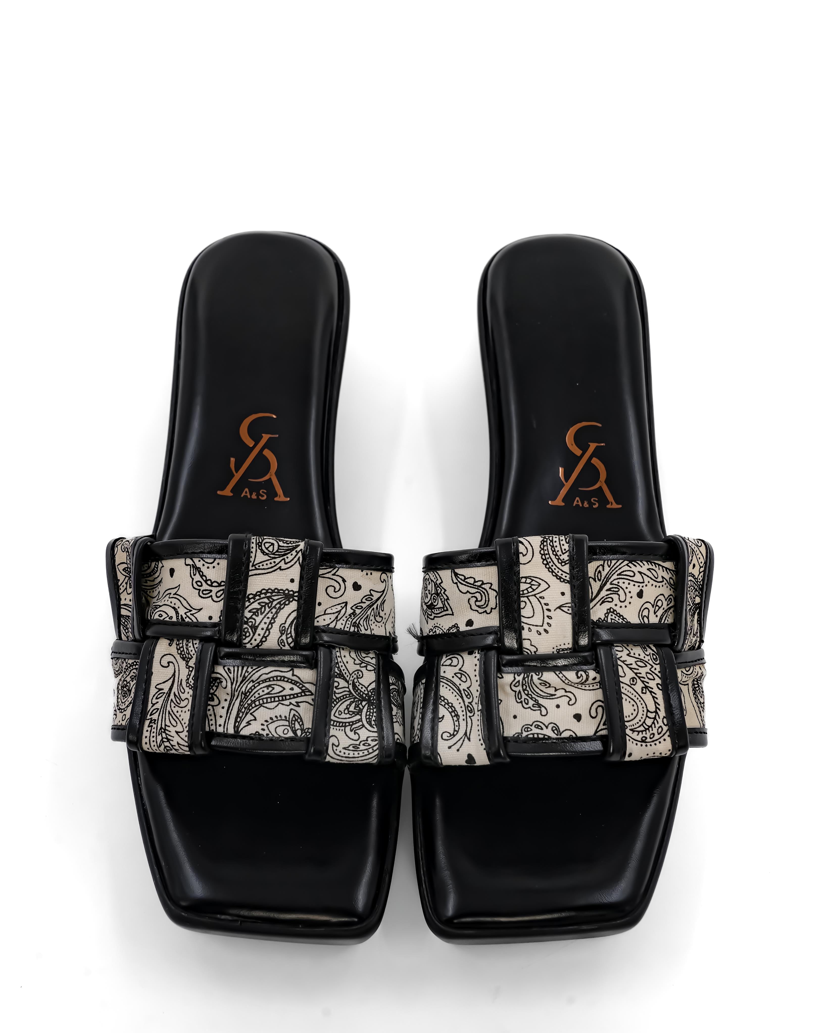 Printed Cutout Wedges