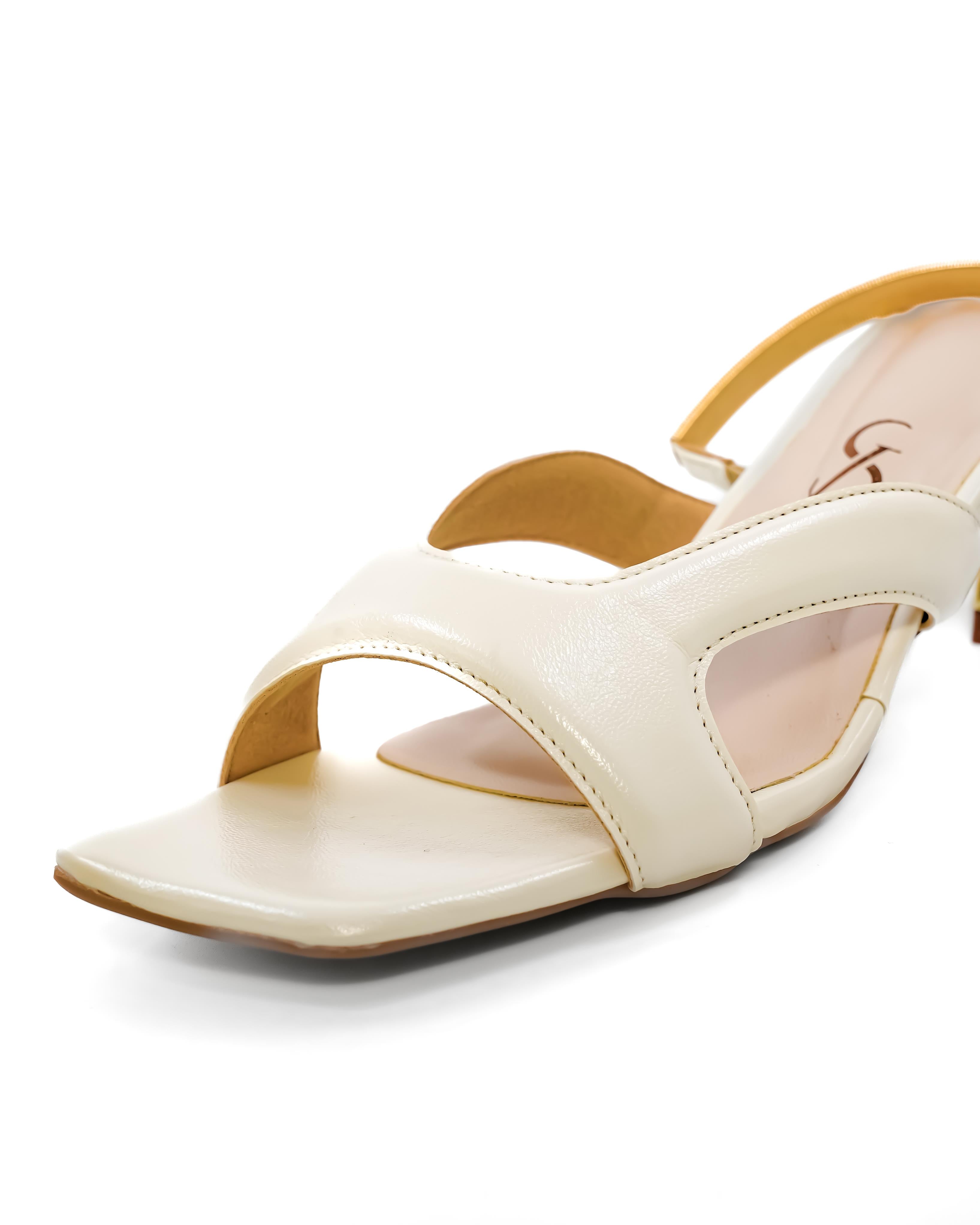 Cutout Slingback Kitten Heel