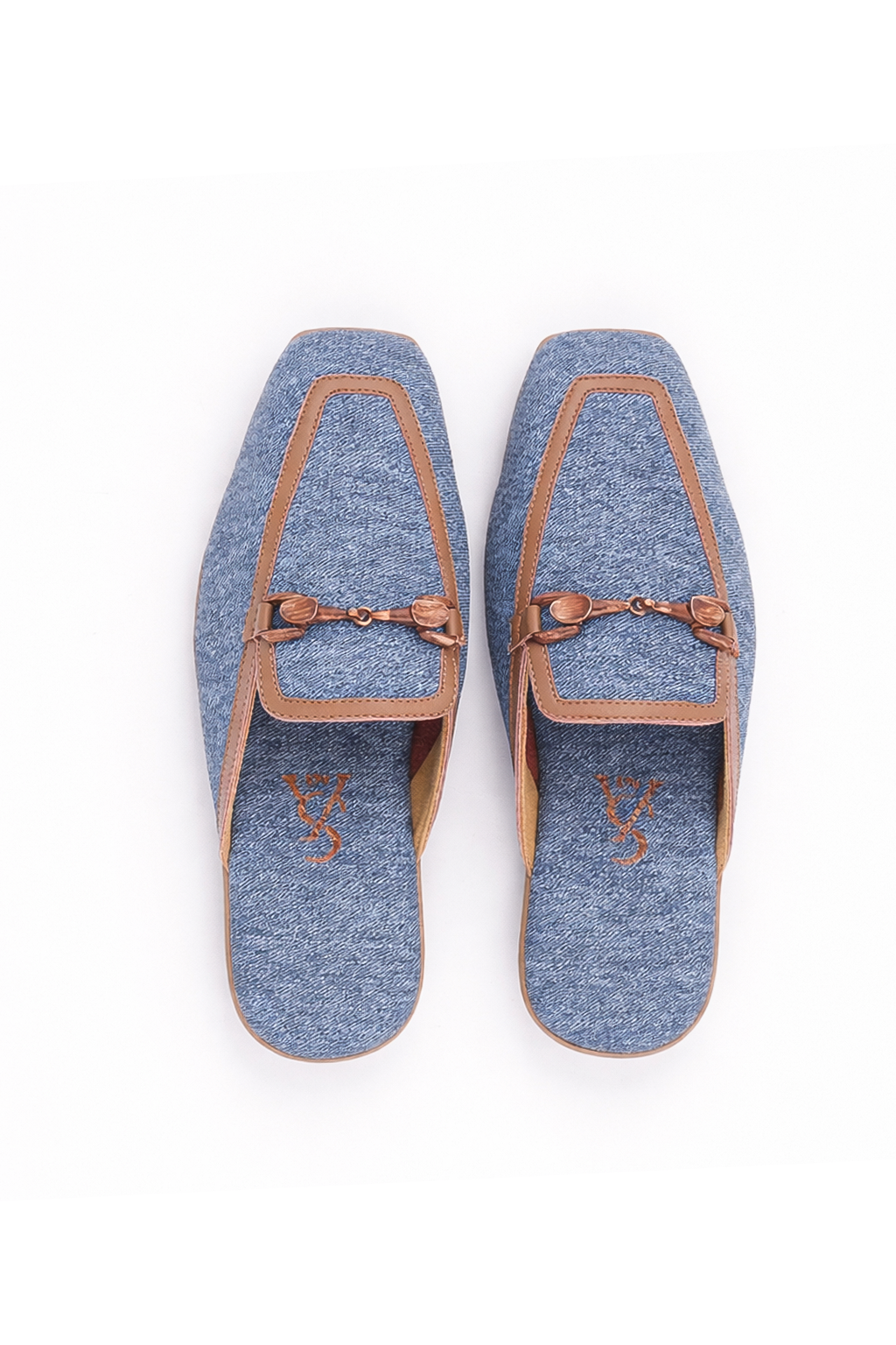 Classic Buckle detail slip on Mules