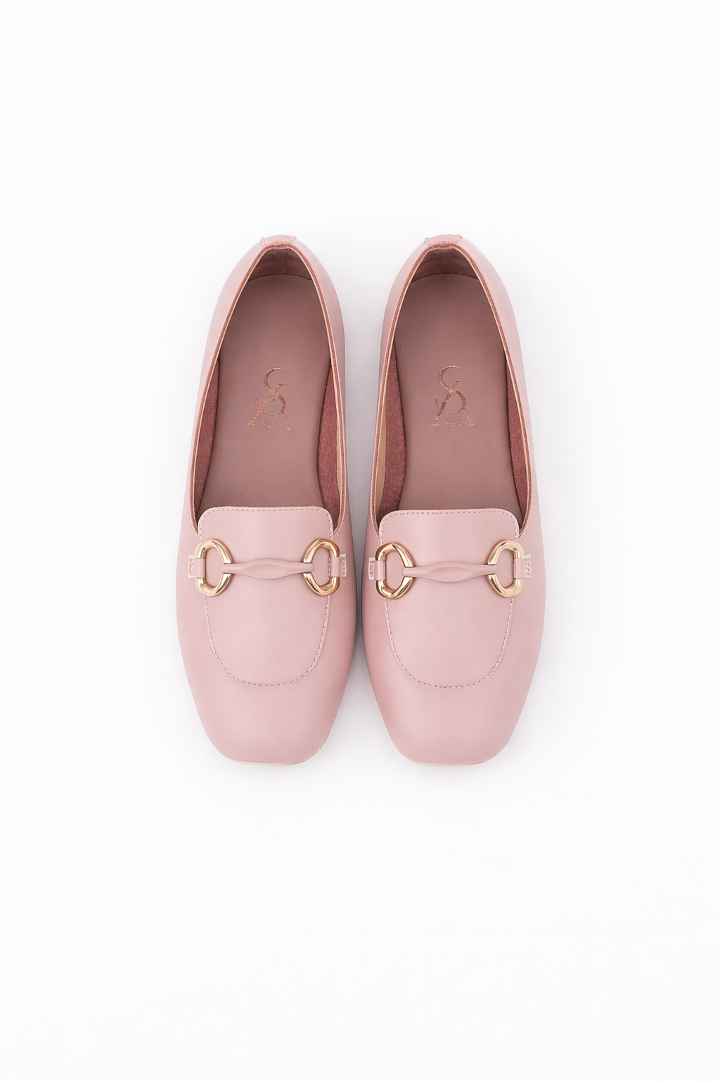 Metal Link strap detail Ballerinas