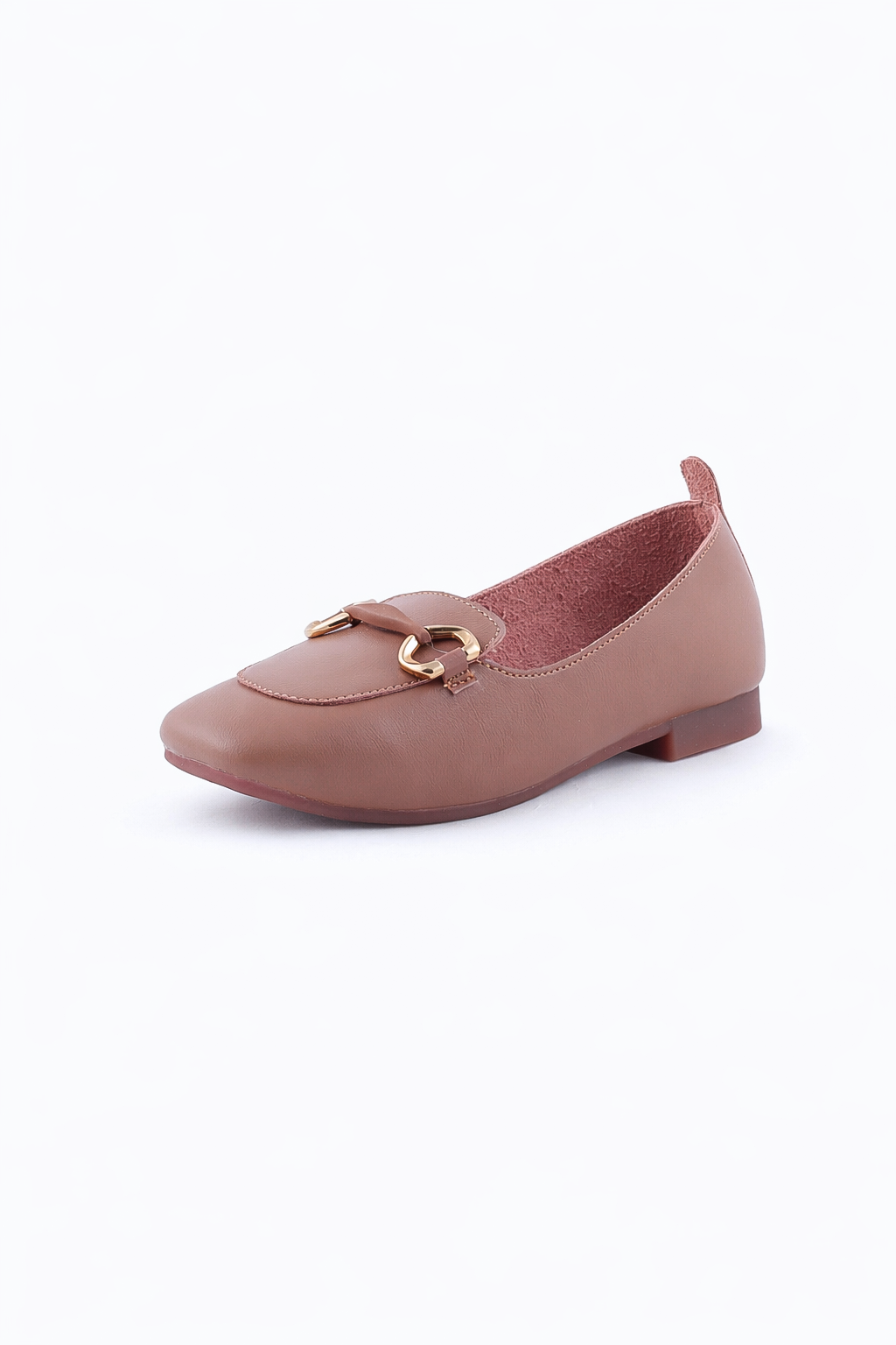 Metal Link strap detail Ballerinas