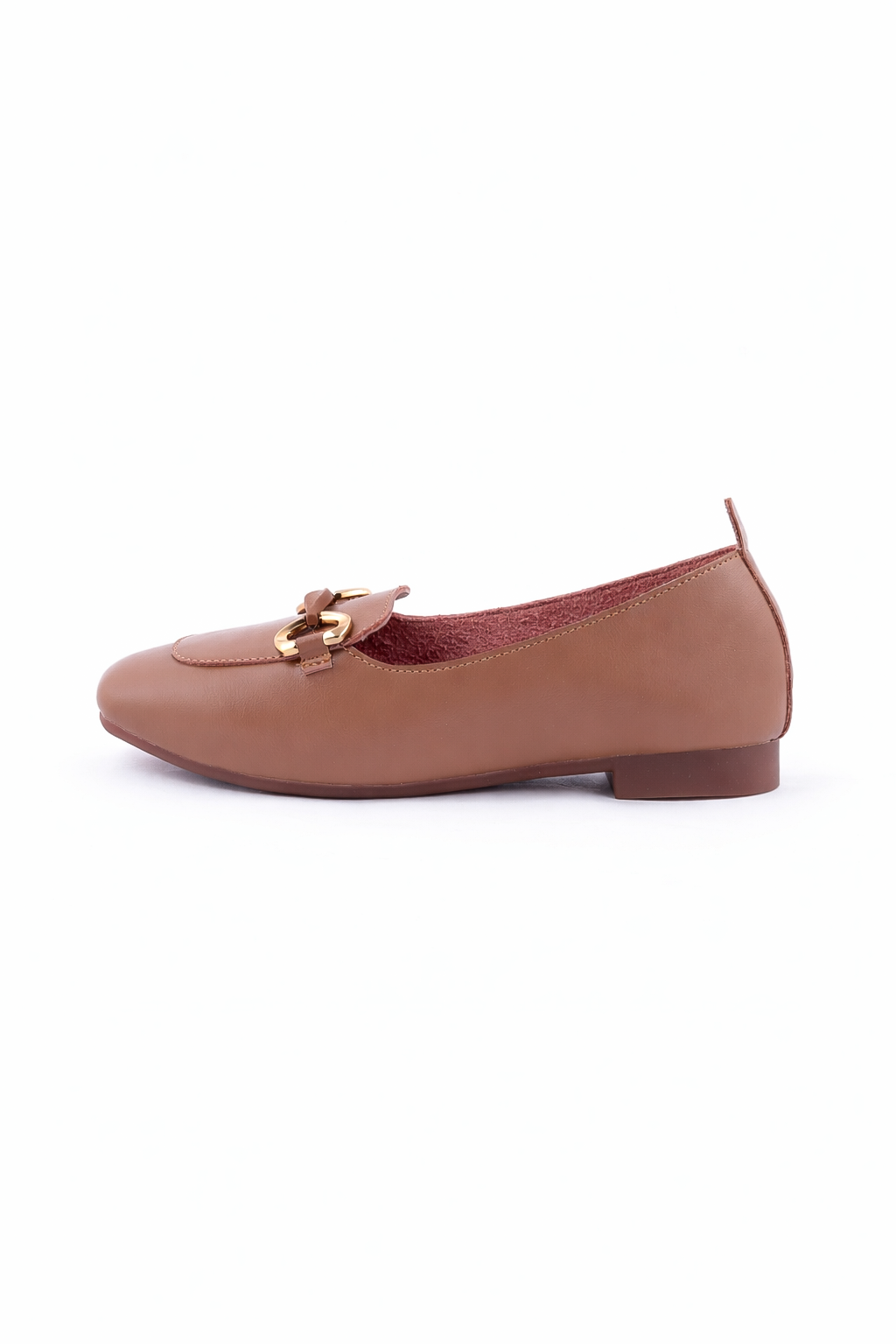 Metal Link strap detail Ballerinas
