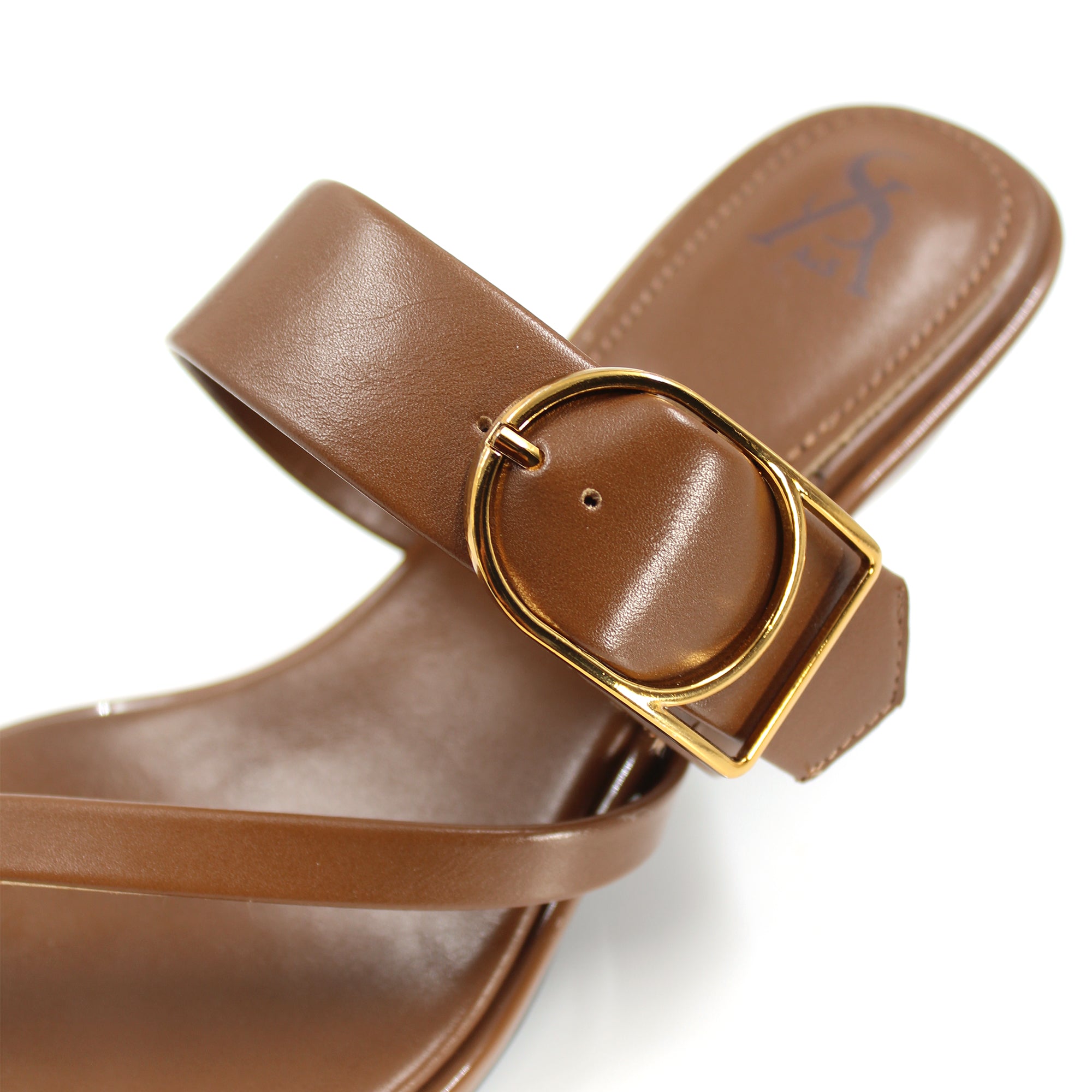 Buckle Detail One Toe Heels