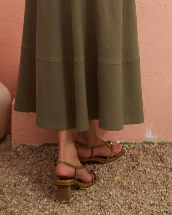 Toe Detail Strappy block heels