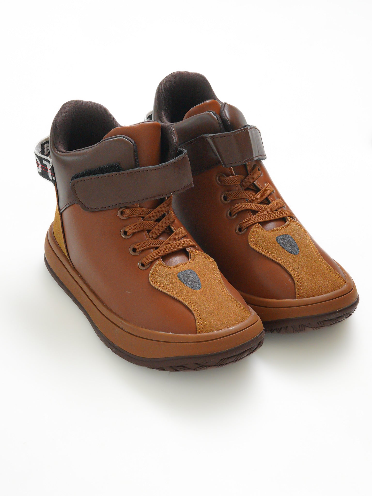 LACE UP STRAP BOOTS