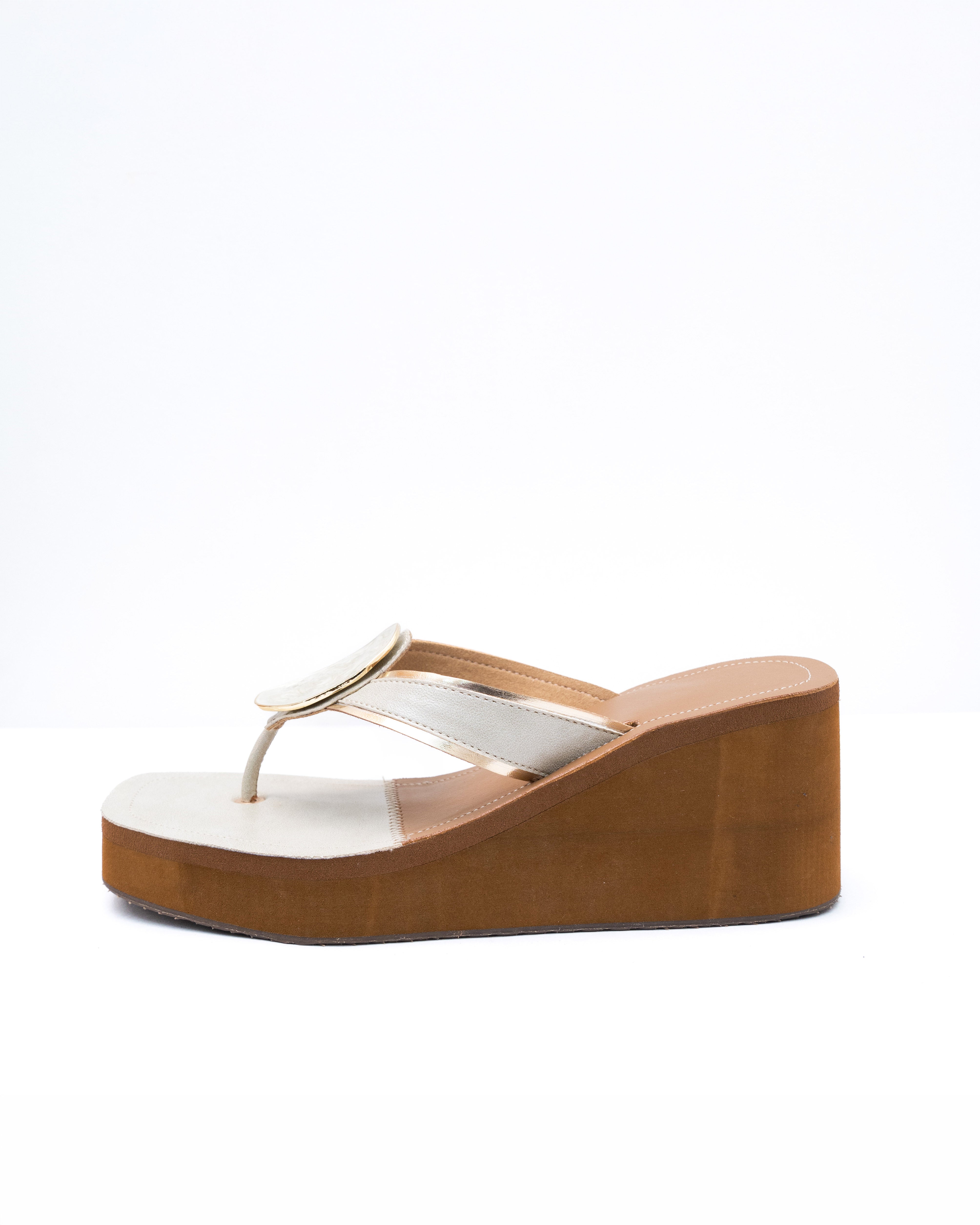 Marble Detail Dual Shade Wedges