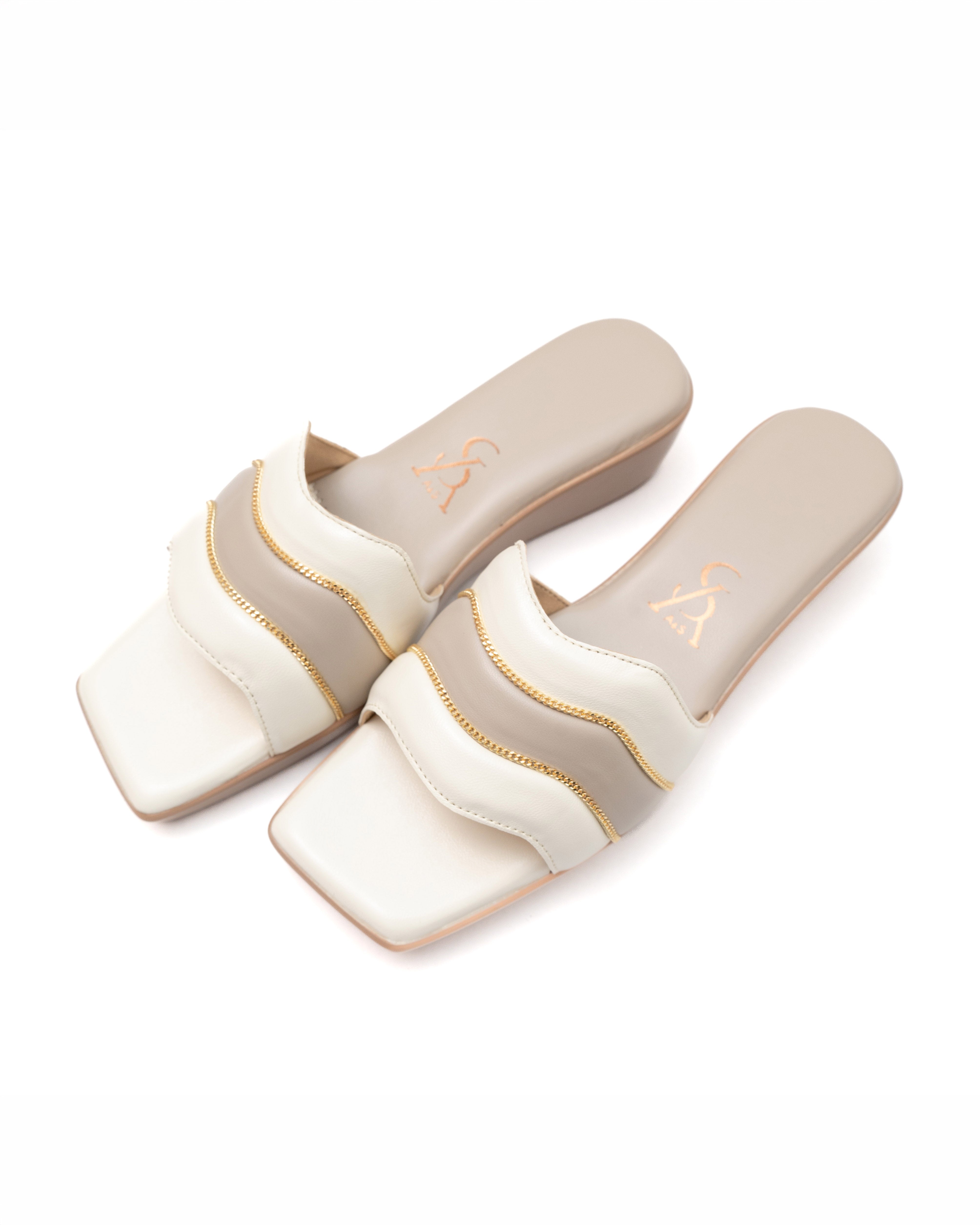 Wave Chain Detail Wedges