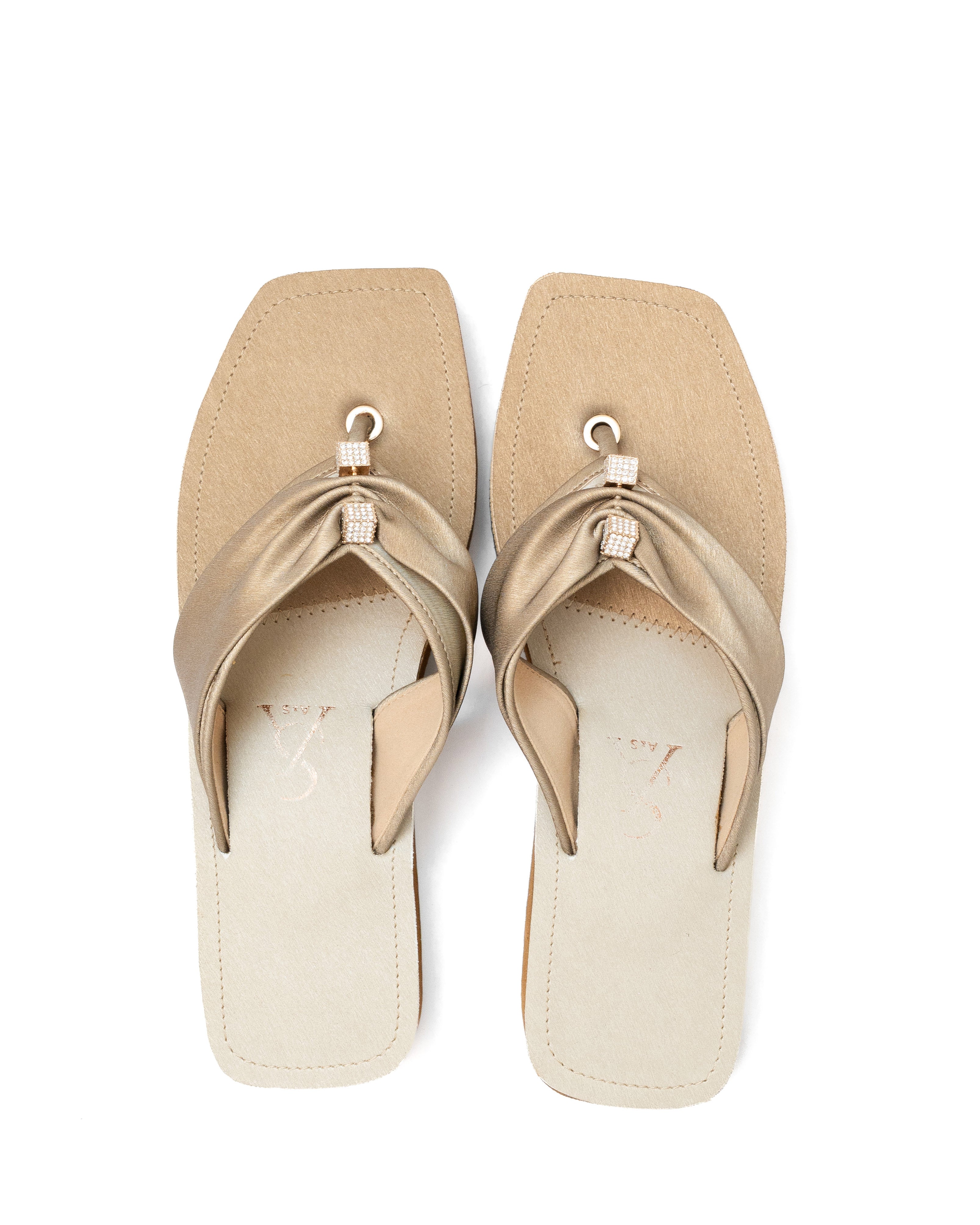 Embellished Cinch Detail Wedges