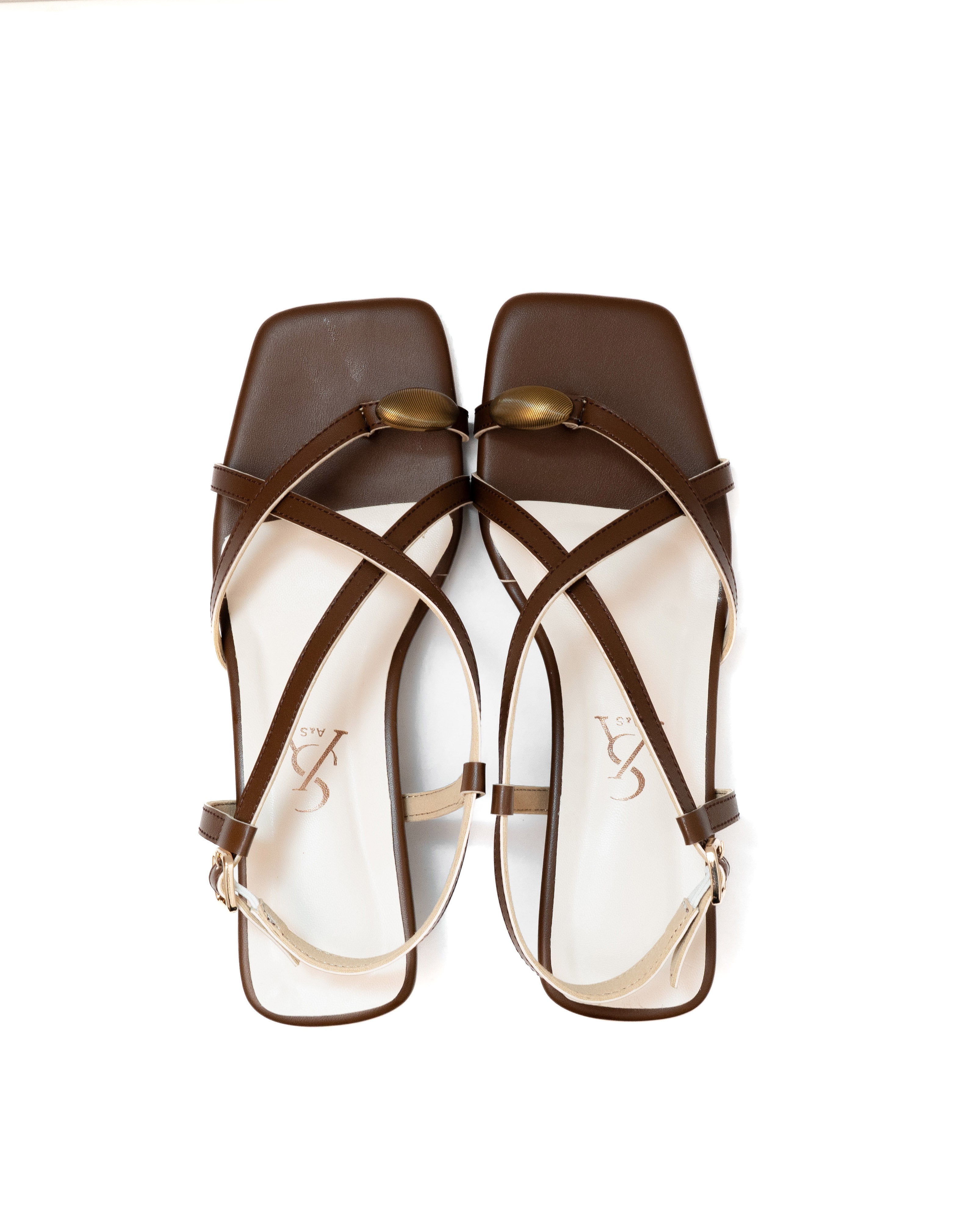 Metallic Toe Detail  Kitten Heels