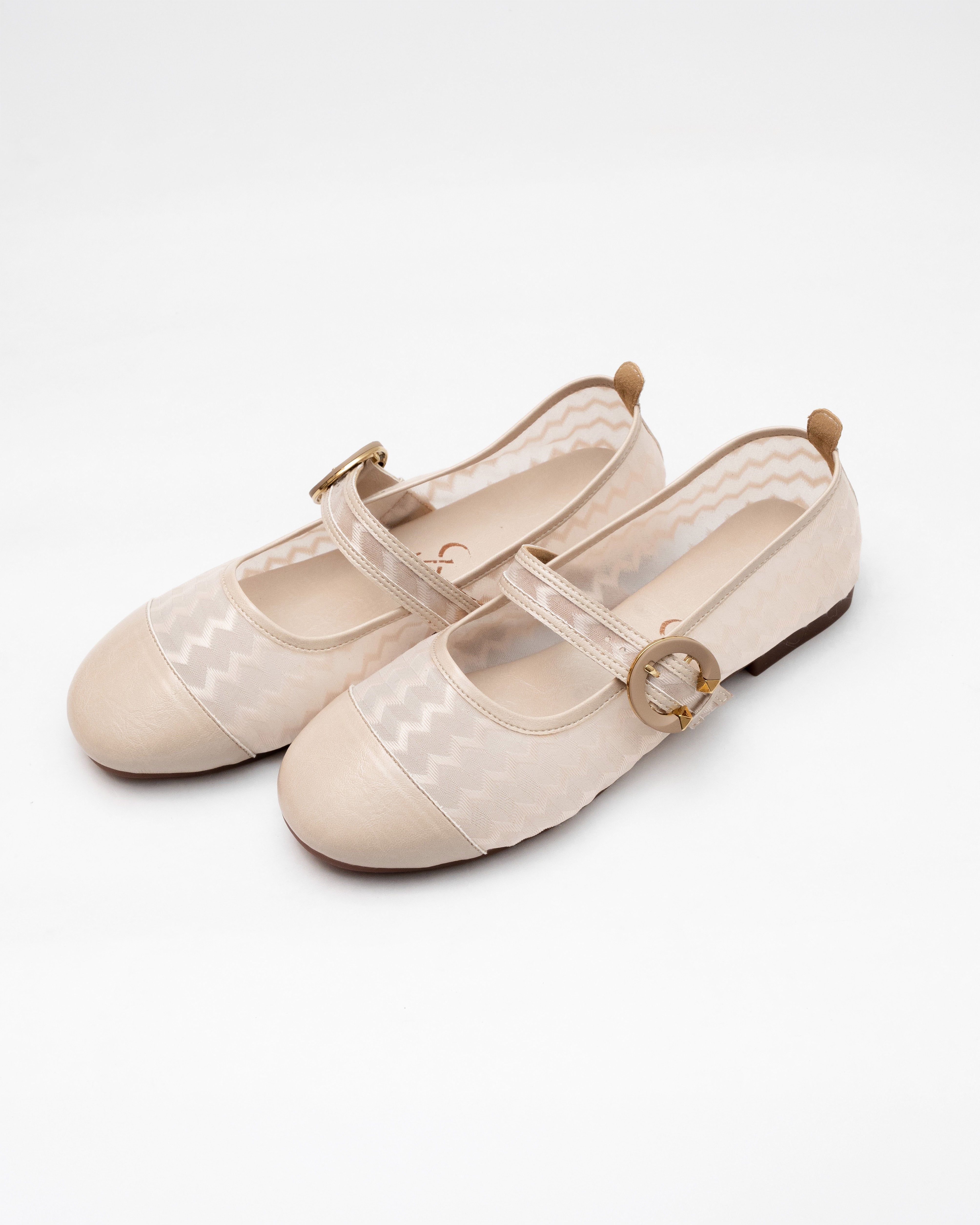 Mesh Detail Ballerina