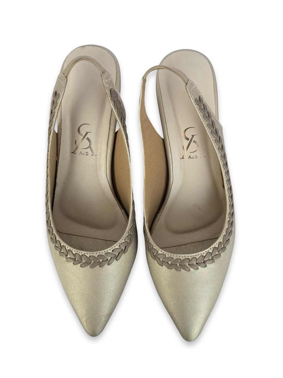 Braid Detail Kitten Heels