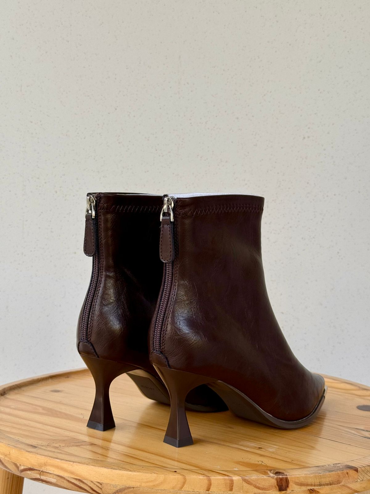 Metal-Tip ankle boots